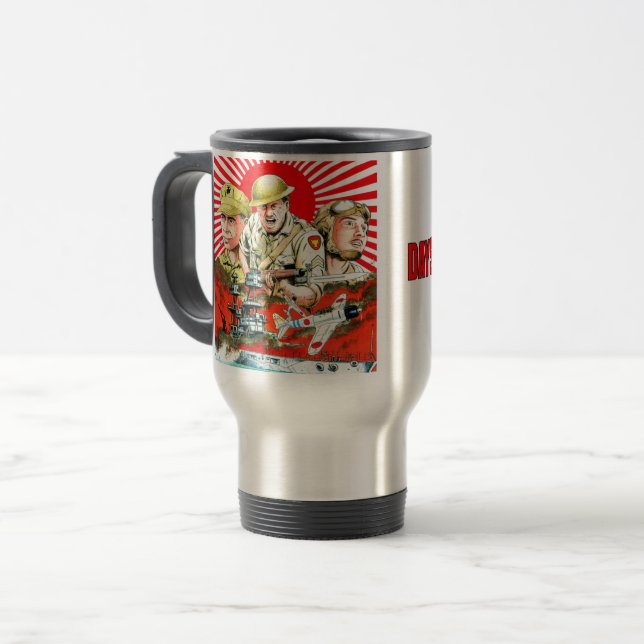 Mug De Voyage Jours d'obscurité voyage mug (Devant gauche)