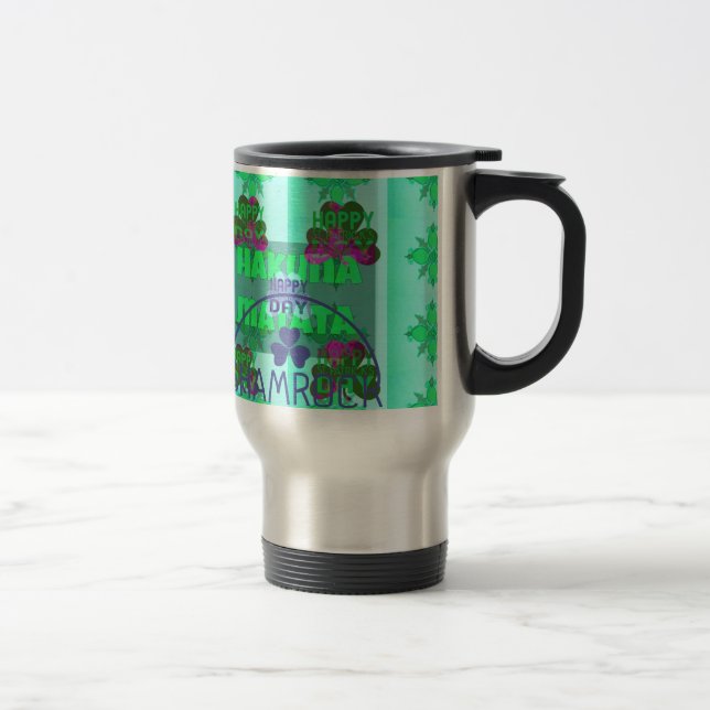 Mug De Voyage Joyeuse Saint-Patrick Hakuna Matata (Droit)