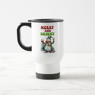 Mug De Voyage Joyeux bonhomme de neige