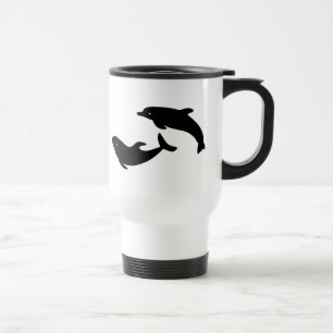 Mug De Voyage Joyeux dauphins