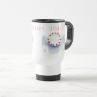 MUG DE VOYAGE "JOYEUX ET GAI" BONBON À LA MENTHE P