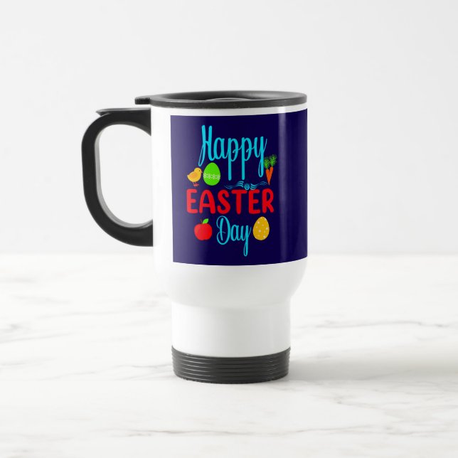 Mug De Voyage Joyeux Jour de Pâques-62351 (Gauche)