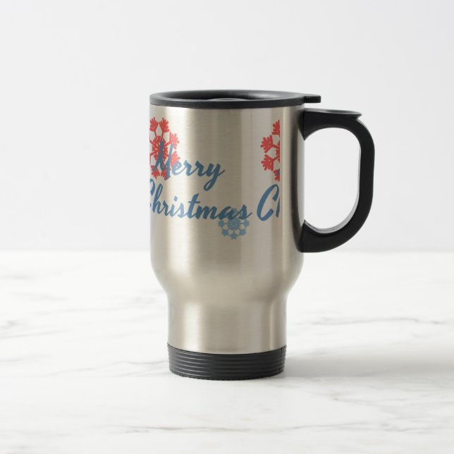 Mug De Voyage Joyeux Noël (Droit)