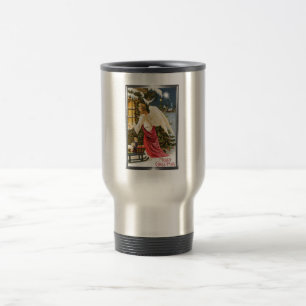 Mug De Voyage Joyeux Noël Ange de Noël Vintage Design