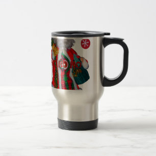 Mug De Voyage Joyeux Noël coloré Père Noël Imprimer