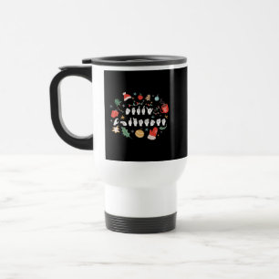 Mug De Voyage Joyeux Noël - Langue des Signes Américaine III