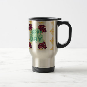 Mug De Voyage Joyeux Saint Patrick's Day Lovely Art Print