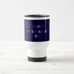Mug De Voyage Joyeux voyage de la fête de l'Indépendance