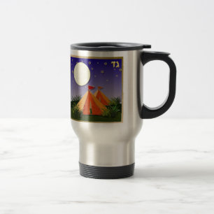 Mug De Voyage Judaica 12 Tribus d'Israël Gad