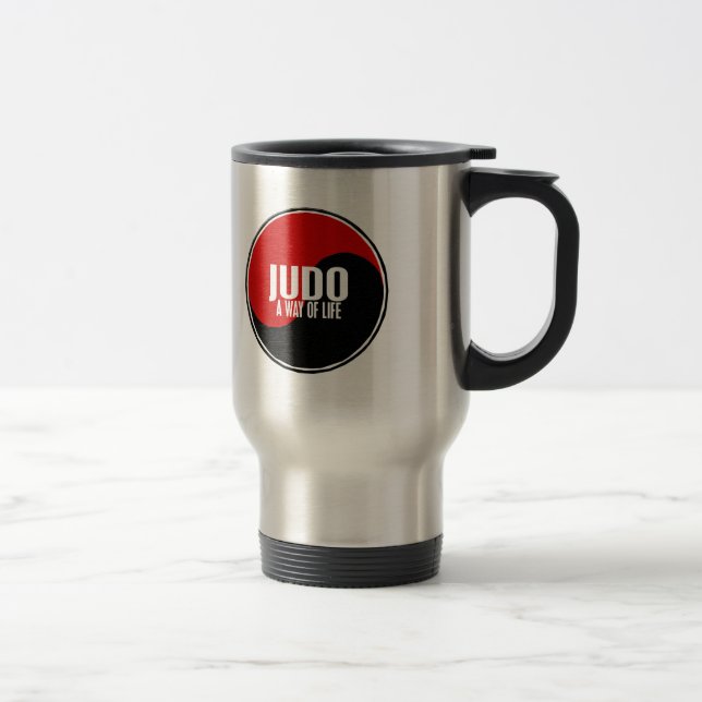 Mug De Voyage JUDO 1 de Yin Yang (Droit)