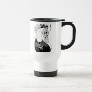 Mug De Voyage Jupe Peacock Beardsley Art Nouveau