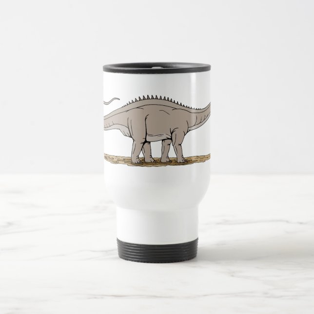 Mug De Voyage Jurassique Dinosaure Apatosaurus (Centre)