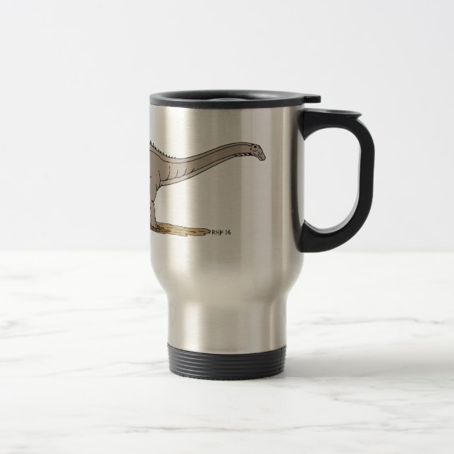 Mug De Voyage Jurassique Dinosaure Apatosaurus (Droit)