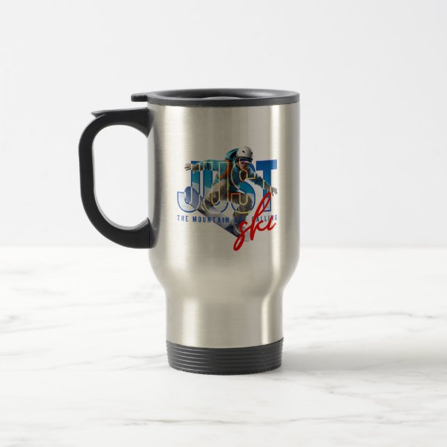 Mug De Voyage Just Ski | (Gauche)
