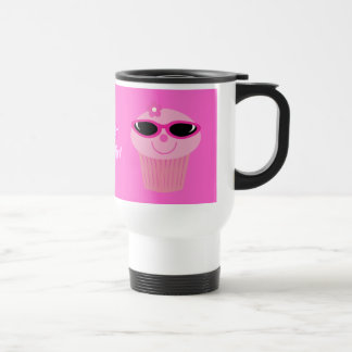 Mug De Voyage Juste petits gâteaux de Chillin avec des lunettes