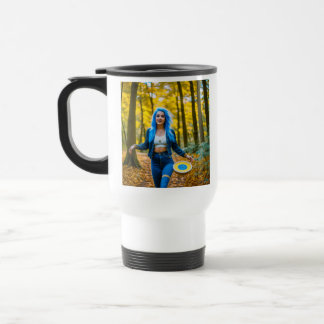 Mug De Voyage Juste une fille qui aime le Disk Golf