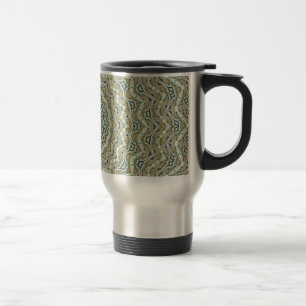Mug De Voyage Kaleidoscope vert