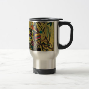 Mug De Voyage Kandinsky Points Peinture en toile Abstraite
