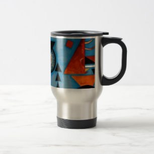 Mug De Voyage Kandinsky Soft Hard Abstrait