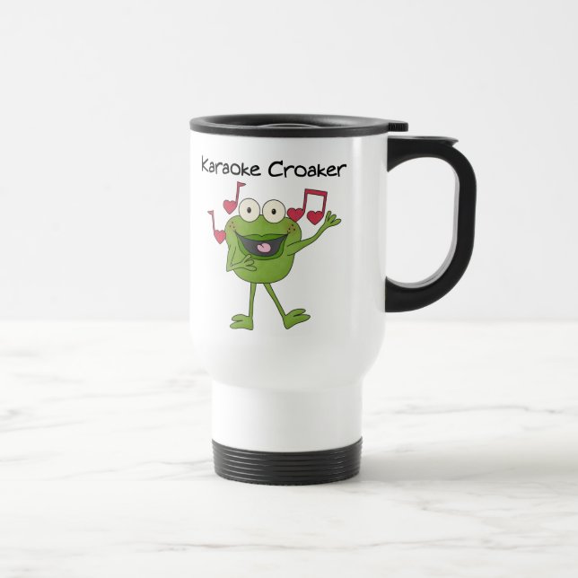 Mug De Voyage Karaoke Croaker (Droite)