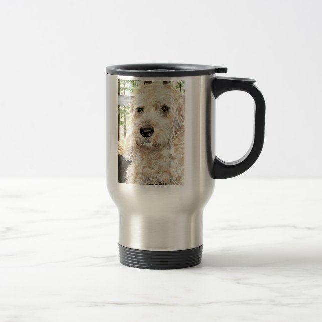Mug De Voyage Katie le Wheaton Terrier (Droit)