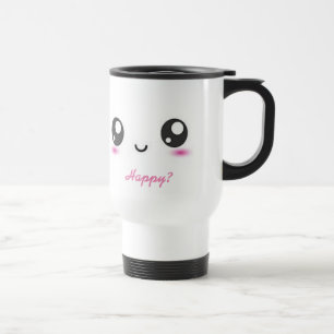 Mug De Voyage Kawaii Emoji