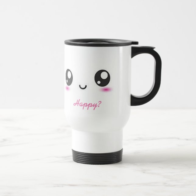 Mug De Voyage Kawaii Emoji (Droite)