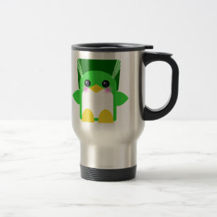 Mug De Voyage Kawaii Manchot Mariée De Frankenstein