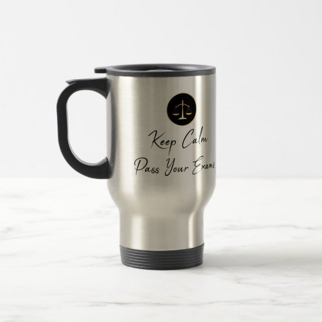 Mug De Voyage Keep calm. Passer vos examens (Gauche)