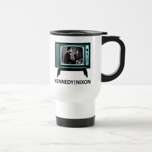 Mug De Voyage Kennedy Nixon 1960 (Droite)