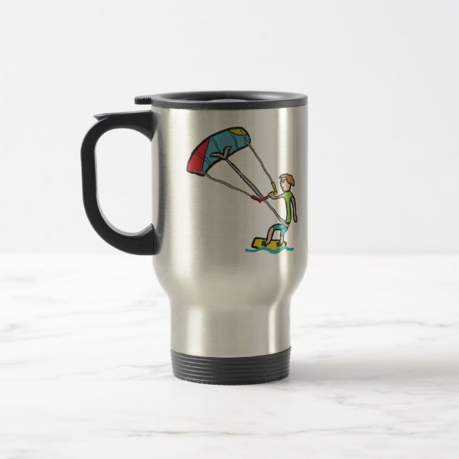 Mug De Voyage Kiteboard (Gauche)
