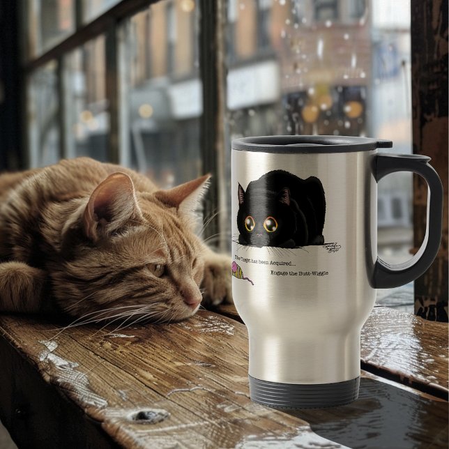 Mug De Voyage Kitty Butt Wiggle (Créateur téléchargé)