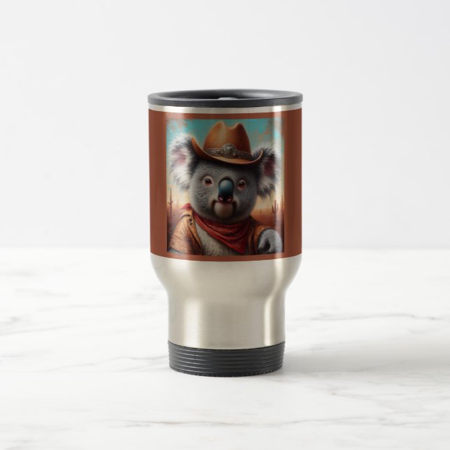 Mug De Voyage Koala Cowboy (Centre)