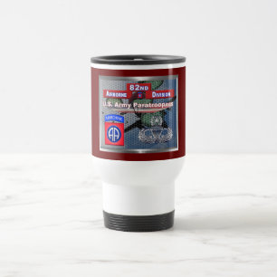 Mug De Voyage La 82e division aéroportée, gardienne de l'Amériqu