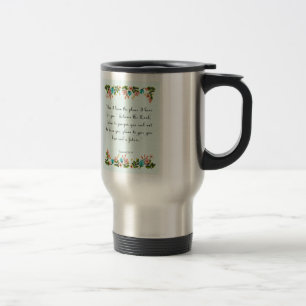 Mug De Voyage La bible d'une manière encourageante exprime l'ar