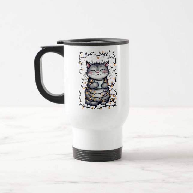 Mug De Voyage La boisson de Noël de maman  (Gauche)