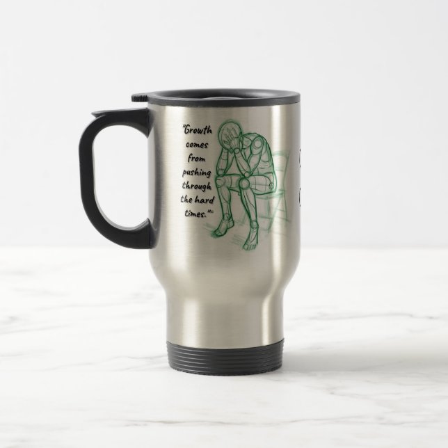 Mug De Voyage La boue de voyage "Croissance" (Gauche)