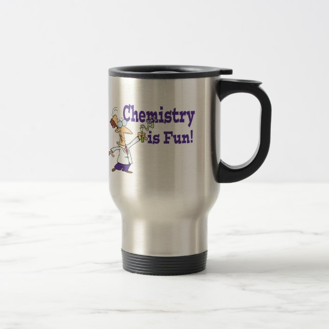 Mug De Voyage La chimie est amusement (Droit)