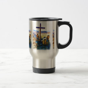 Mug De Voyage La croix du salut sauvé_