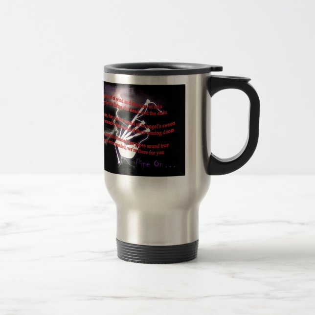 Mug De Voyage La croyance d'un joueur de pipeau (foudre) (Droit)