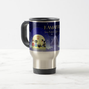 Mug De Voyage La fête de neige d'Edo-Neko
