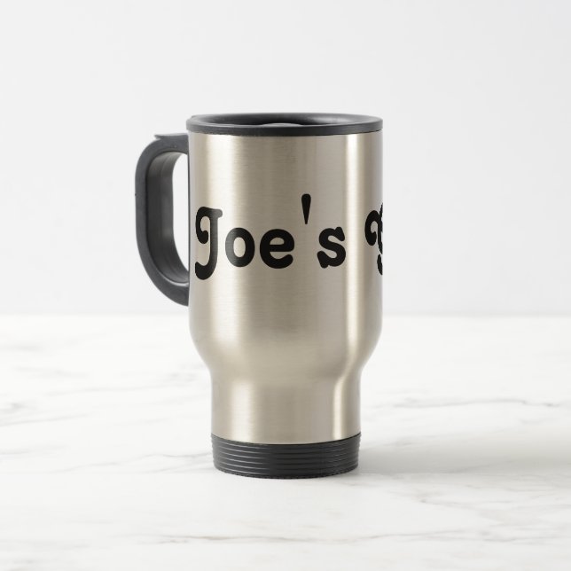 Mug De Voyage La fille de Joe (Devant gauche)