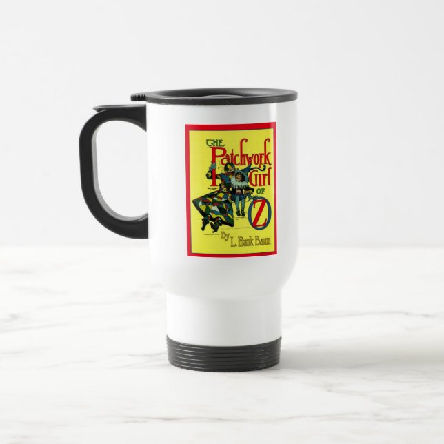 Mug De Voyage La fille de patchwork de l'once (Gauche)