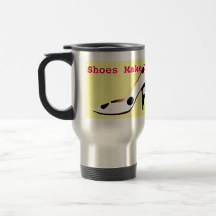 Mug De Voyage La haute couture chausse le courant ascendant