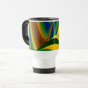 Mug De Voyage La magie de l'été, 3D Art Abstrait