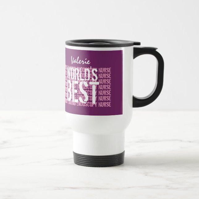 Mug De Voyage La meilleure et la plus s'inquiétante d'endoscopie (Droite)