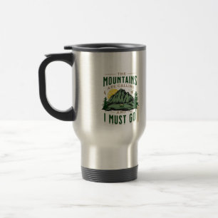 Mug De Voyage La Montagne Appelle