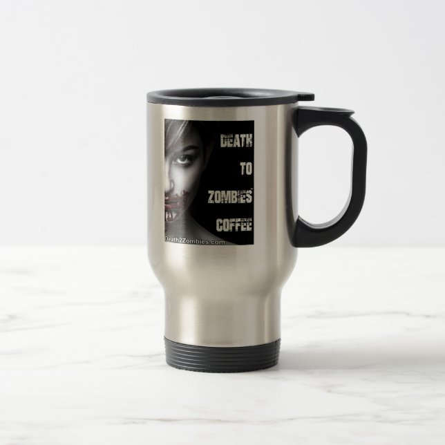 Mug De Voyage La mort au café de zombis (Droit)