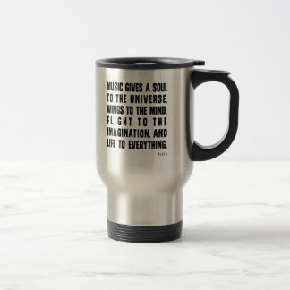 Mug De Voyage La musique donne une âme à l'univers