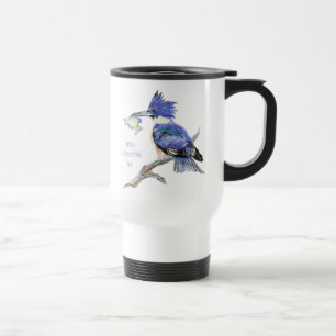 Mug De Voyage La nature est l'art de Dieu, Citation - Kingfisher
